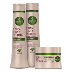 Kit Ora-pro-nóbis Shampoo, Condicionador e Máscara