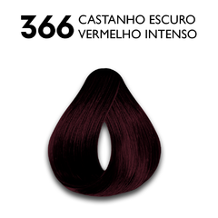 Tonalizante 366 - Castanho Escuro Vermelho Intenso - comprar online