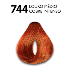 Tonalizante 744 - Louro Médio Cobre Intenso - comprar online