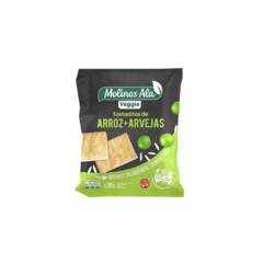 Molinos Ala - Tostaditas De Arroz Y Arvejas 100 Gr