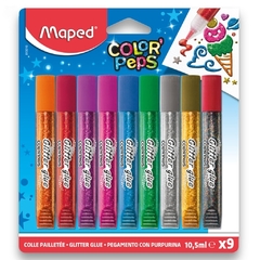 Adhesivo con glitter Maped X9