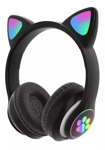 Auriculares inalámbricos con orejas de gato new arrivals