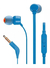 Imagen de AURICULAR MANOS LIBRES JBL ORIGINAL AZUL IN-EAR TUNE 110