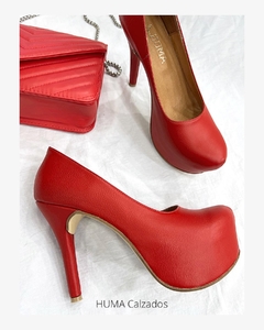 Huma10 Zapatos Stiletto Talles Grandes rojo - comprar online