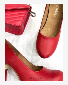 Huma10 Zapatos Stiletto Talles Grandes rojo en internet