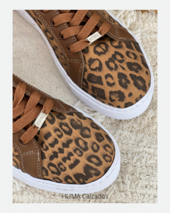 Huma10 Zapatilla Mujer Talles Grandes Animal Print - comprar online