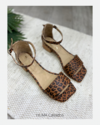 Huma10 Sandalia EVE Talle Grande Animal print