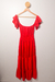 Vestido Vermelho (40) - Susclo • Brechó Online e Físico em fortaleza