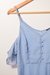 Vestido Azul poá (38) - comprar online