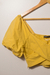 Cropped amarelo (40) - comprar online