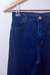 Calça flare jeans azul marinho (36) - comprar online