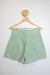 Short jeans verde menta (40) - comprar online