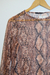 Blusa tule animal print (40) - comprar online