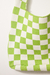 Bolsa verde xadrez - comprar online