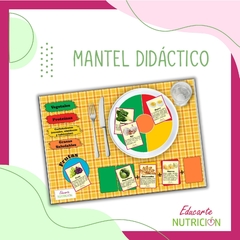 Mantel didáctico + 64 tarjetas