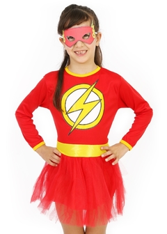Disfraz Infantil Flash con tutú - comprar online
