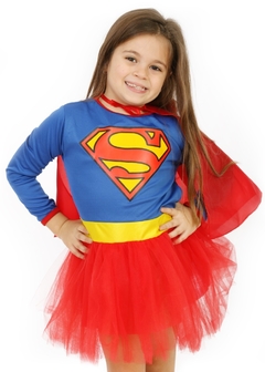 Disfraz Infantil Superchica Tutú con capa - comprar online