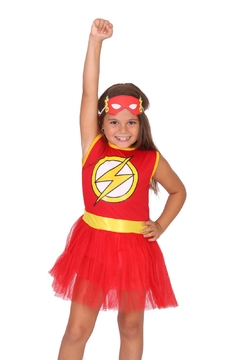 Disfraz Infantil Flash con tutú en internet