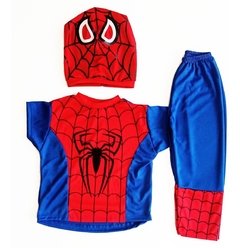 Imagen de Disfraz Infantil Spiderman Con Capucha