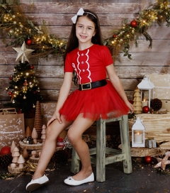 Edición Navidad! Vestido bastón de caramelo con tutú en internet