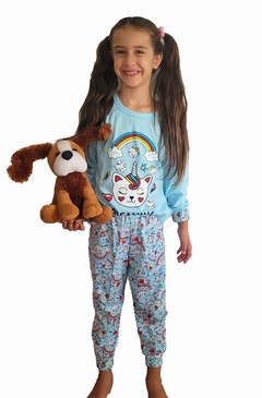 Pijama nena dos piezas algodón en internet