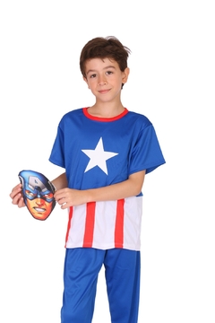 Mascara Capitan America Nino