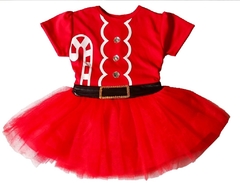 Edición Navidad! Vestido bastón de caramelo con gorro - tienda online