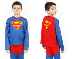 Disfraz Infantil Superman Con Capa - comprar online