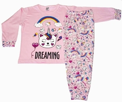 Pijama nena dos piezas algodón - comprar online
