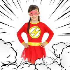 Disfraz Infantil Flash con tutú - Motivosparaquererte