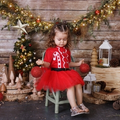 Edición Navidad! Vestido bastón de caramelo con tutú - Motivosparaquererte