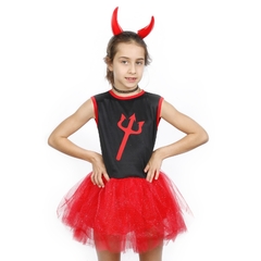 Edición Halloween! Vestido nena Diablita