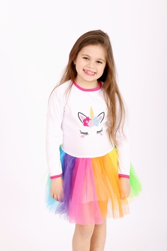 Disfraz Infantil Unicornio Bordado - comprar online