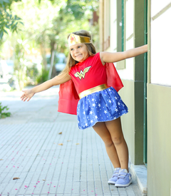 Disfraz Infantil Mujer Maravilla con accesorios en internet
