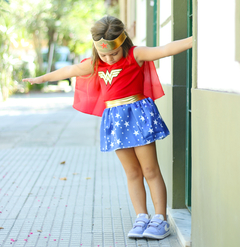 Disfraz Infantil Mujer Maravilla con accesorios - Motivosparaquererte