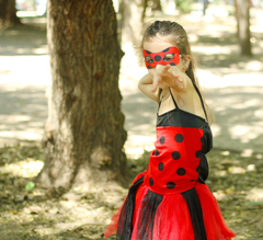 Disfraz Infantil Solero Ladybug con antifaz en internet