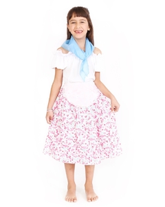 Vestido de 2025 paisana para nena