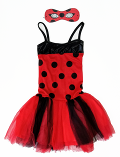 Disfraz Infantil Solero Ladybug con antifaz - Motivosparaquererte