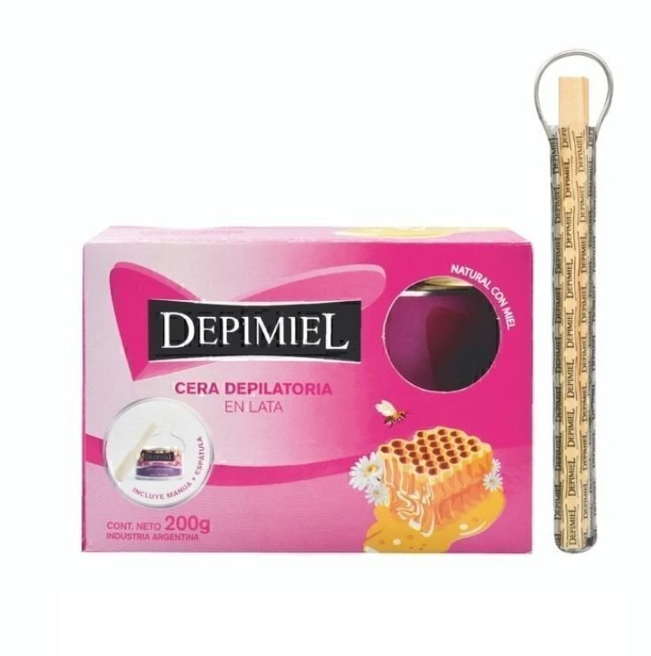 Depimiel Cera Vegetal Con miel de abeja X200gr