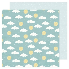 American Crafts - Coleção Hello Little Boy - Papel para Scrapbook - Happy Skies 34030002