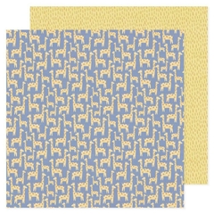 American Crafts - Coleção Hello Little Boy - Papel para Scrapbook - Giraffes 34030009
