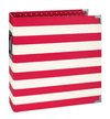 ÁLBUM IMPORTADO - SIMPLE STORIES - SNAP Binder 15x21cm (6x8") - cor Red Stripe