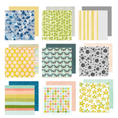 Vicky Boutin Design - Coleção Print Shop - Kit 24 Papéis para Scrapbook - comprar online
