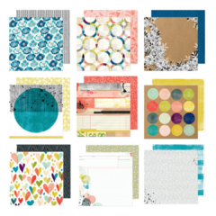 Vicky Boutin Design - Coleção Print Shop - Kit 24 Papéis para Scrapbook na internet