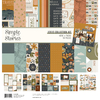 Simple Stories - Coleção Here + There - Kit 12 Papéis + Adesivos