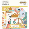 Simple Stories - Coleção Boho Sunshine - Die cuts Journal