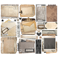 Simple Stories - Coleção Simple Vintage Essentials - Die cuts - comprar online