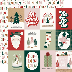 Imagem do Simple Stories - Coleção Boho Christmas - Kit 12 Papéis + Adesivos