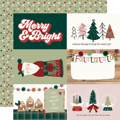 Simple Stories - Coleção Boho Christmas - Kit 12 Papéis + Adesivos - comprar online