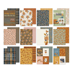 Simple Stories - Coleção Acorn Lane - Bloco de papéis para Scrapbook 15x20 cm (6x8 polegadas) - comprar online